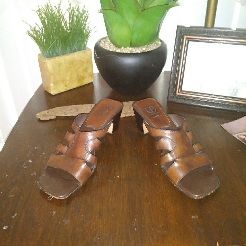Cole Haan Slide On Brown